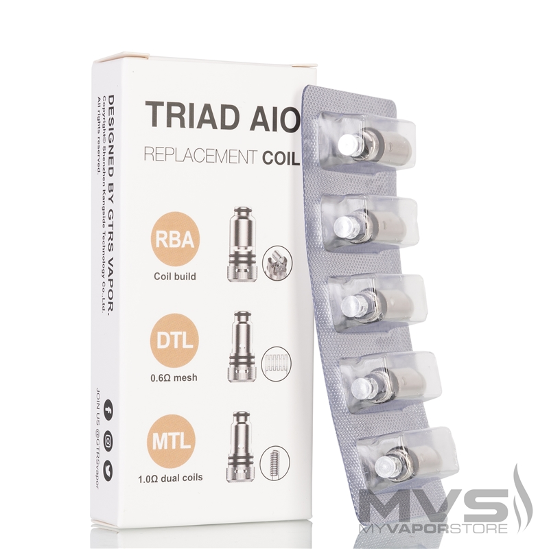 GTRS Triad AIO Atomizer Head - Pack of 5