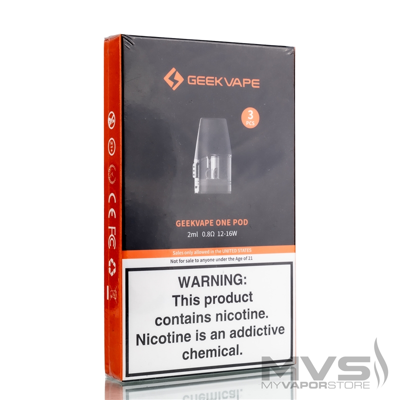 GeekVape One Replacement Pod Cartridge - Pack of 3