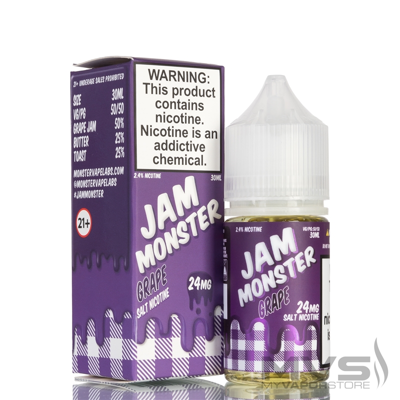 Grape by Jam Monster Nic Salt eJuice