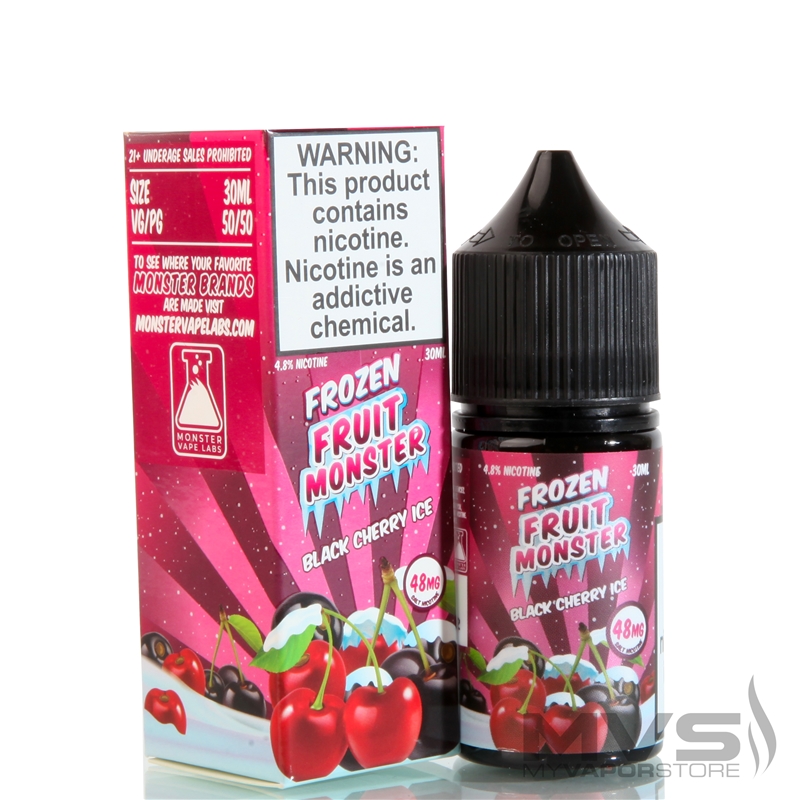 Black Cherry Ice by Frozen Fruit Monster Nic Salt - 30ml