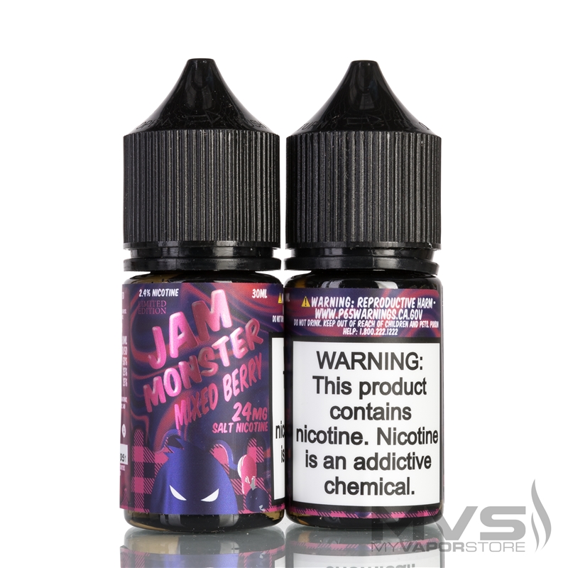 Mixed Berry by Jam Monster Nic Salt eJuice