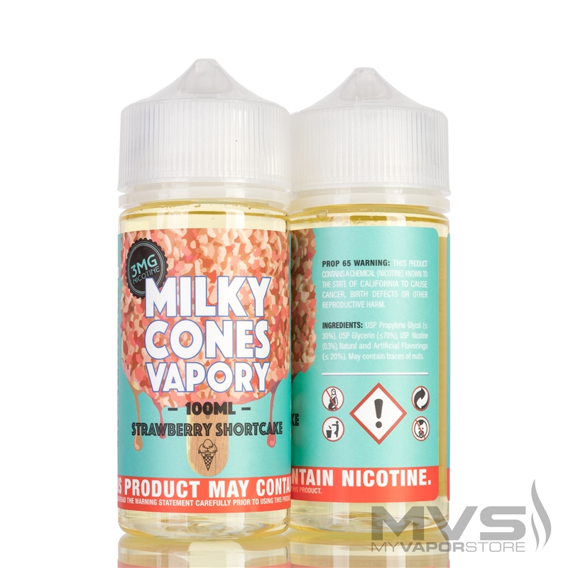 Strawberry Shortcake by Milky Cones Vapory