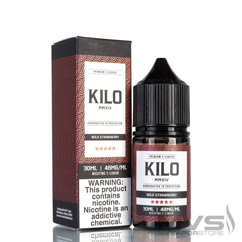 Wild Strawberry by Kilo E-Liquids Salt - 30ml
