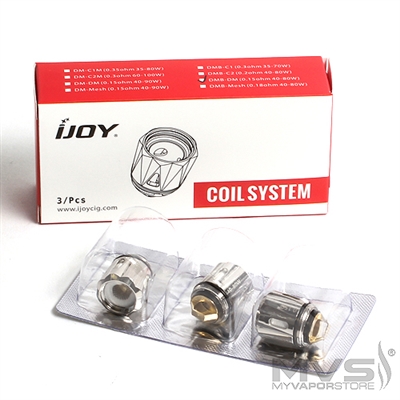 iJoy Diamond Baby Atomizer Head - Pack of 3