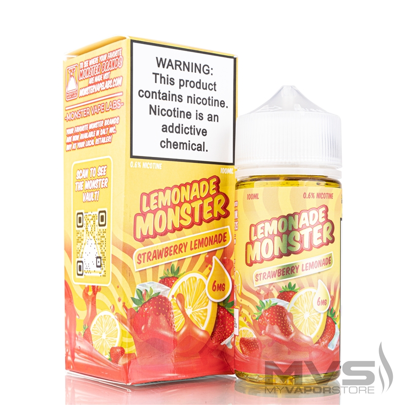 Strawberry Lemonade By Lemonade Monster - 100ml