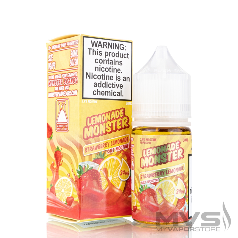 Strawberry Lemonade by Lemonade Monster Nic Salt - 30ml