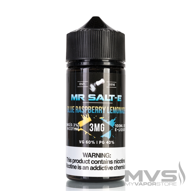 Blue Razz Lemonade by Mr. Salt-E eJuice - 100ml