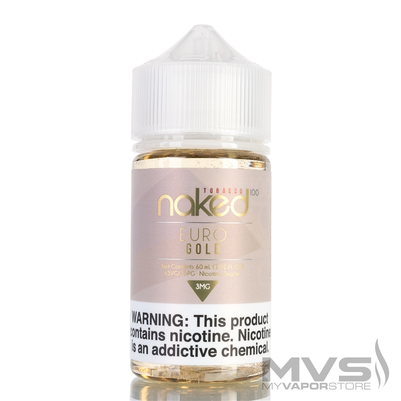 Euro Gold by Naked 100 Tobacco eJuice - 60ml