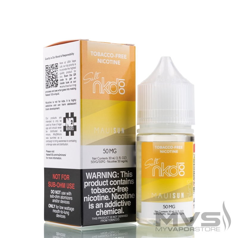 Maui Sun by Naked 100 TFN Salt - 30ml