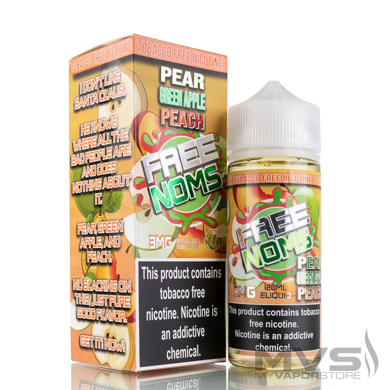 Pear Green Apple Peach by Freenoms - 120ml