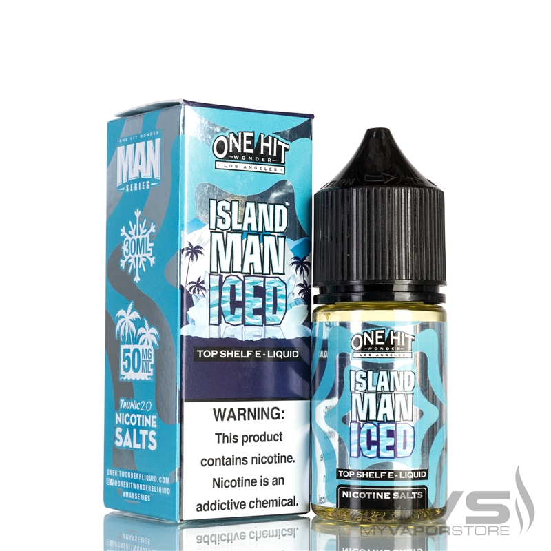 Island Man Iced by One Hit Wonder Salt E-Liquid