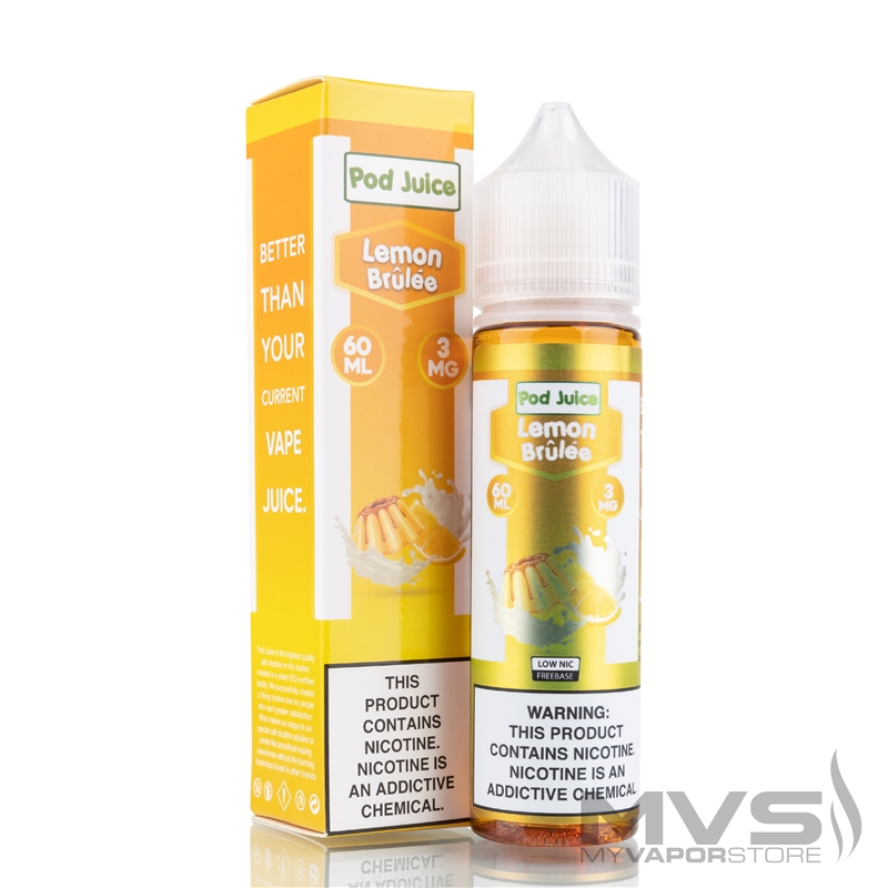 Lemon Brulee by Pod Juice - 60ml