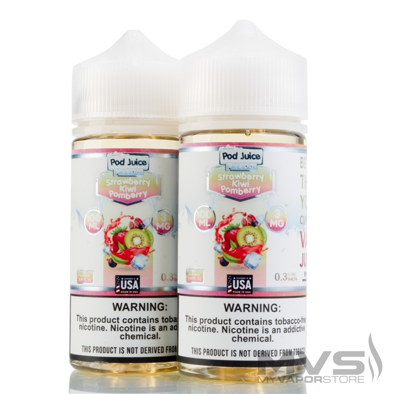 Strawberry Pomberry Freeze by Pod Juice - 100ml