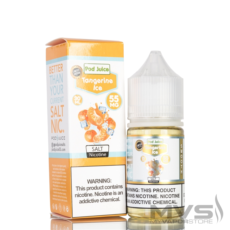 Tangerine Ice by Pod Juice e-Liquid