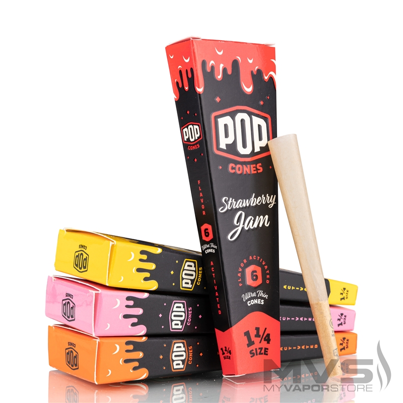 Pop Cones Flavored Pre-Rolls -  1 1/4