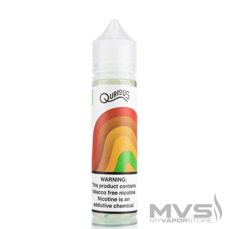 Fuji Apple Peach Gummy by Qurious - 60ml