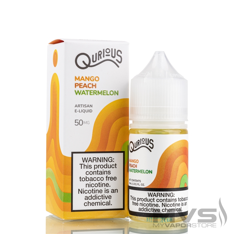 Mango Peach Watermelon by Qurious Salts - 30ml
