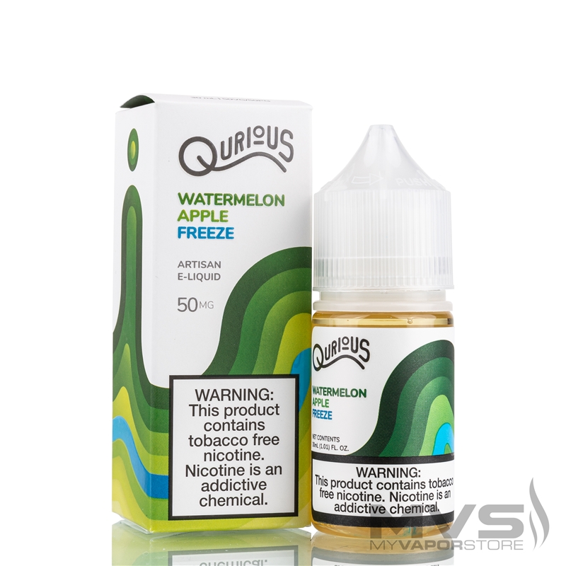 Watermelon Apple Freeze by Qurious Salts - 30ml