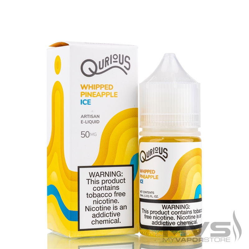 Whipped Pineapple Ice by Qurious Salts - 30ml