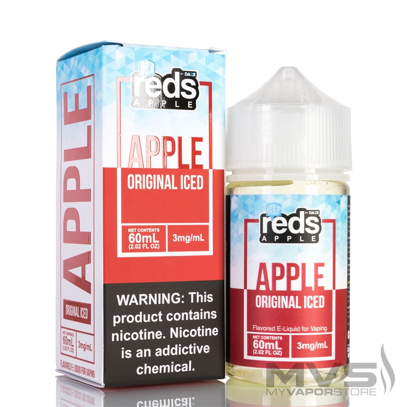 Iced Reds Apple Ejuice by 7 Daze - 60ml