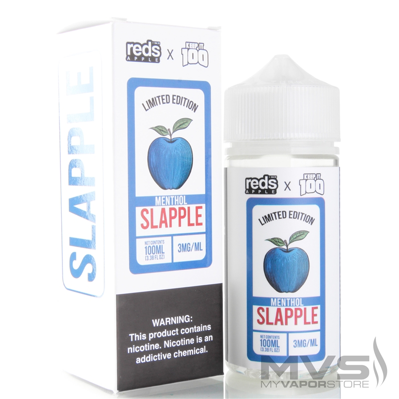 Slapple Menthol by 7 Daze x Keep it 100 - 100ml