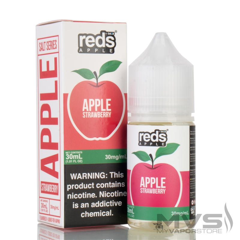 Reds Apple Strawberry by 7 Daze Salt Series EJuice