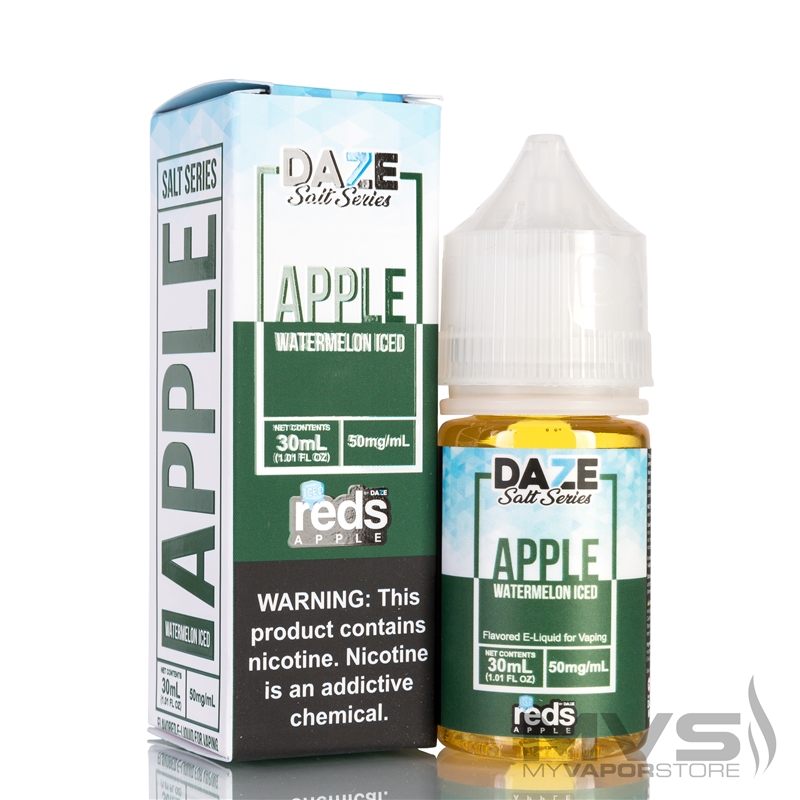 Reds Apple Watermelon Iced by 7 Daze Salt Series EJuice