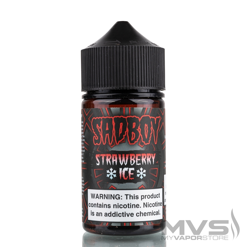 Strawberry Ice by Sadboy E-liquid - 60ml