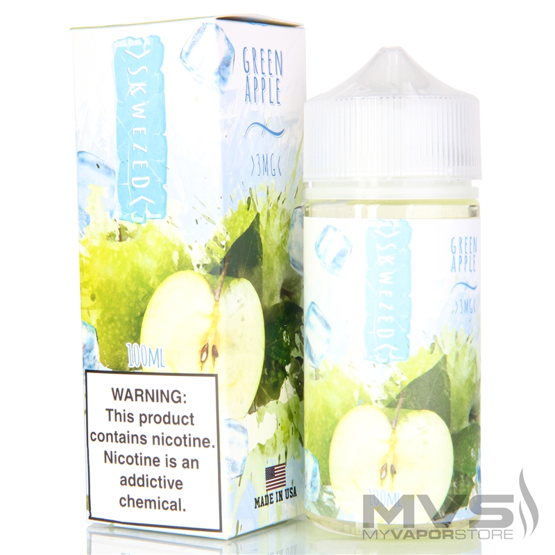 Green Apple Ice by Skwezed E-liquid-100ml