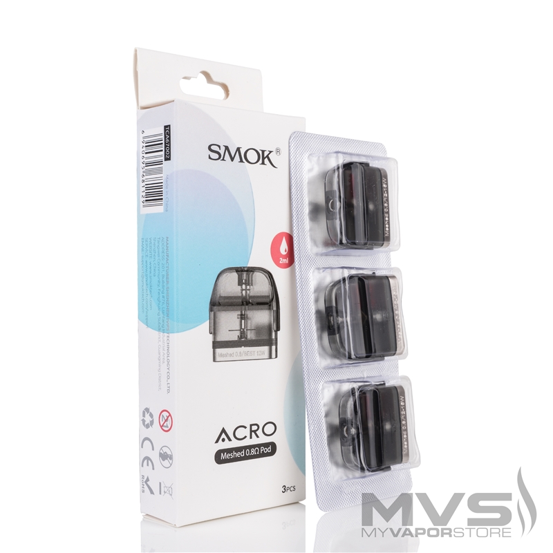 SMOK Acro Pod Cartridge - Pack of 3