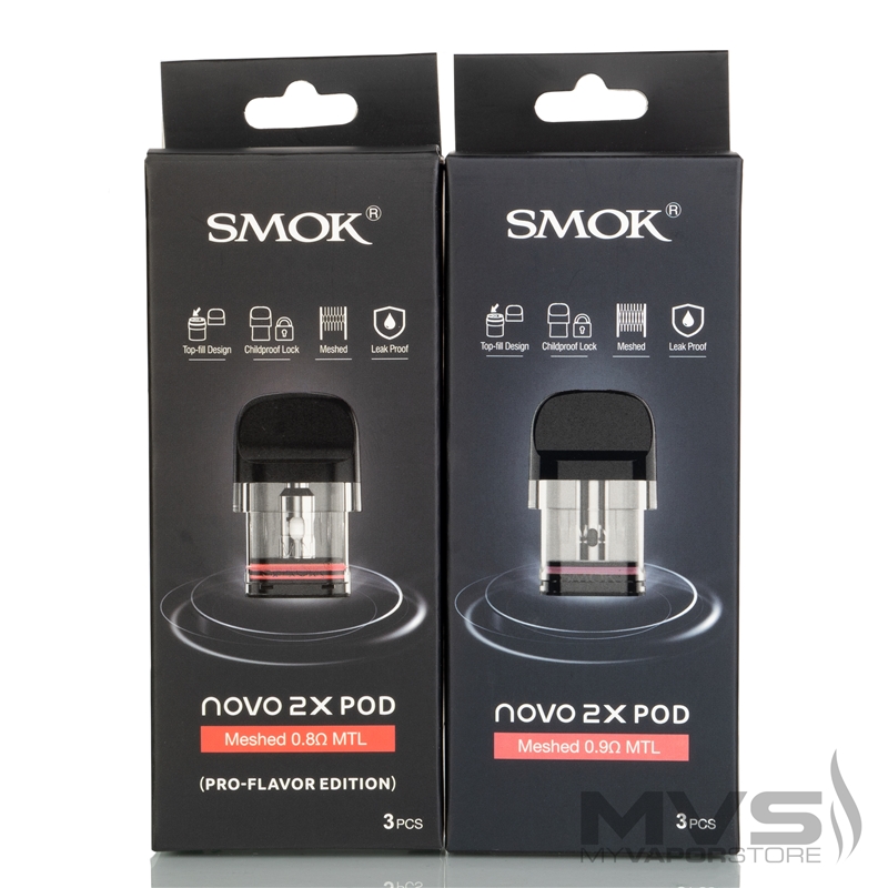 SMOK Novo 2X Pod Cartridge - Pack of 3