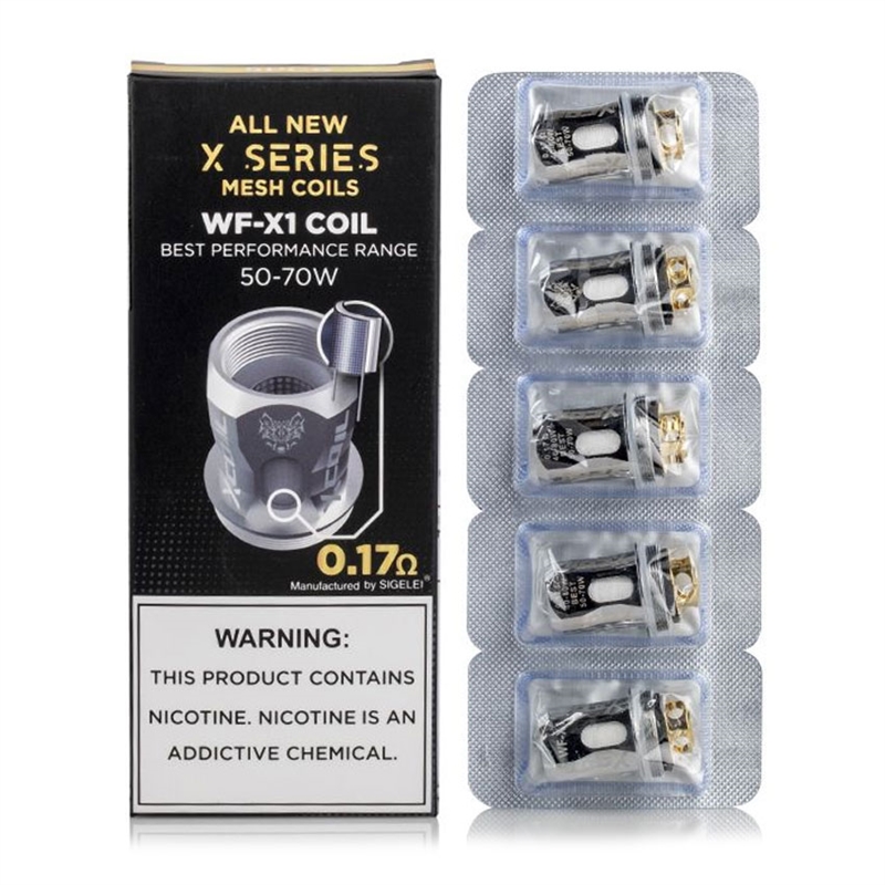 Snowwolf X Series Atomizer Head - Pack of 5