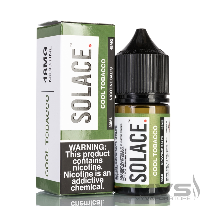 Cool Tobacco by Solace Vapor E-Liquid