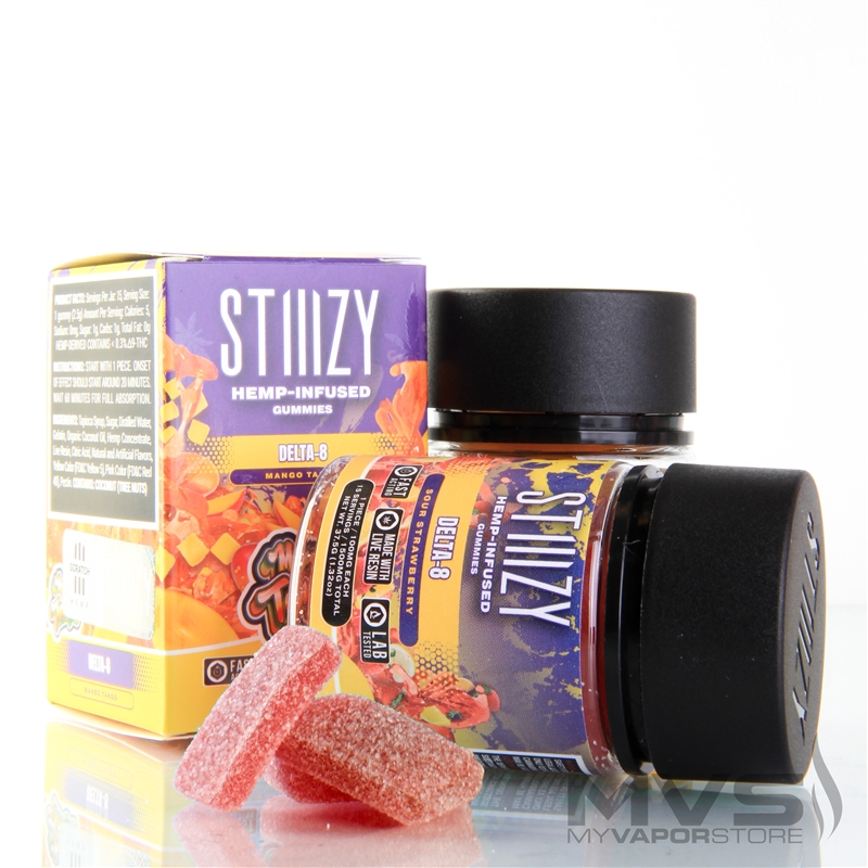 STIIIZY Delta-8 Hemp Infused Gummies - Pack of 15