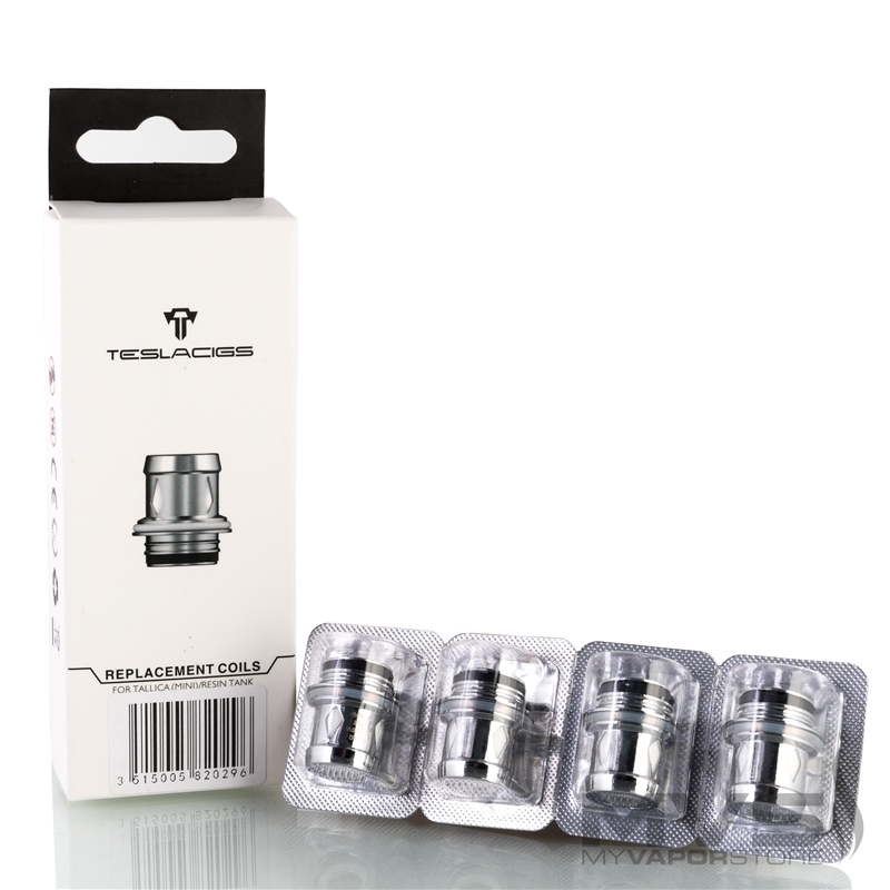 Tesla Resin Coil Atomizer Head - Pack of 4