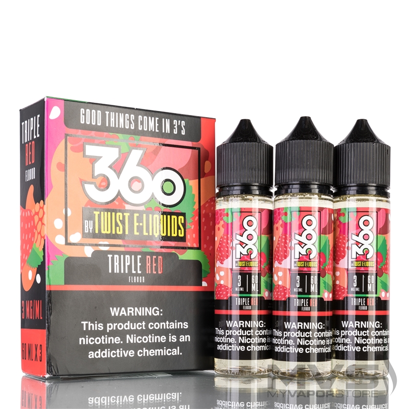 360 Triple Red by Twist E-Liquid E-Liquid