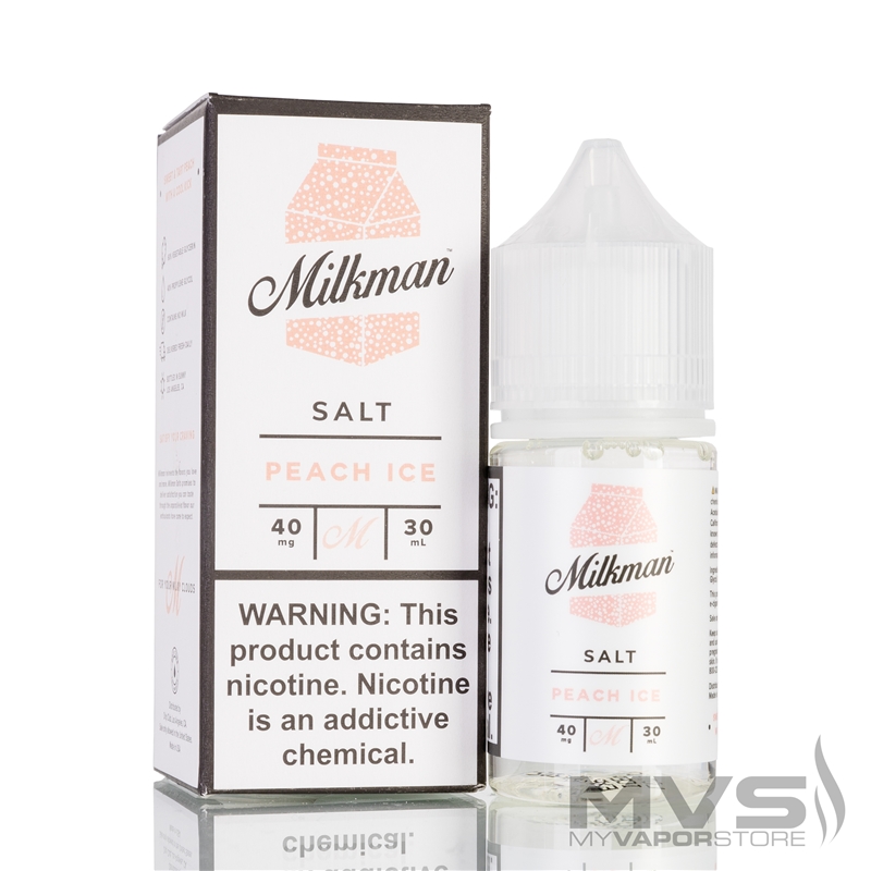 Peach Ice by The Milkman Salt eJuice