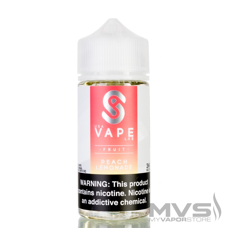 Peach Lemonade by USA Vape Lab e-Liquid