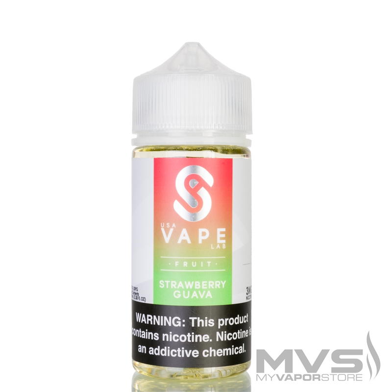 Strawberry Guava by USA Vape Lab e-Liquid