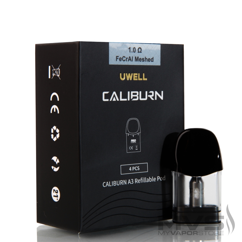 Uwell Caliburn A3 Cartridge - Pack of 4