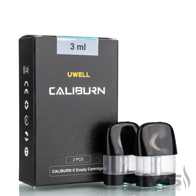 Uwell Caliburn X Empty Pod Cartridge - Pack of 2