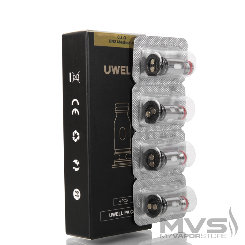 Uwell Caliburn PA Series Atomizer Head - Pack of 4