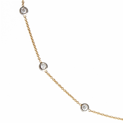 Diamonds By The Inch Versa Chain .80ct 18k Gold