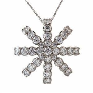 HopeStar 2.90ct Diamond Pendant Necklace