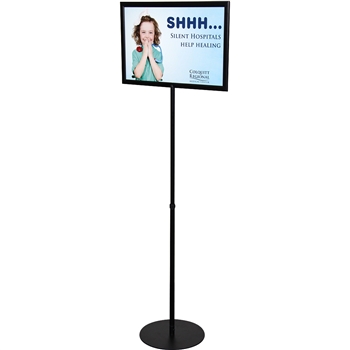 Perfex Sign Pedestal - Telescopic