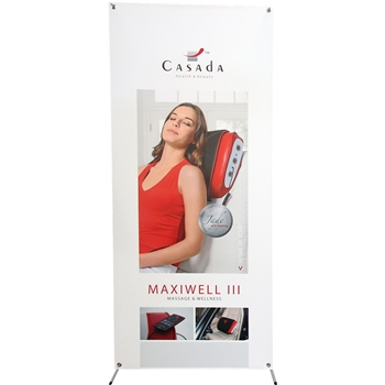 Value X-MDI120 Banner Stand with Graphic