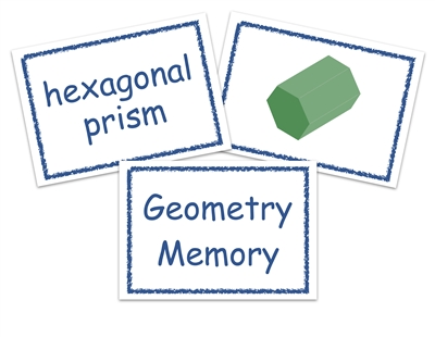 Homeschool Complete All-Inclusive Curriculum Geometry Memory Game