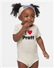 Pratt "I Love Pratt" Baby Onesie