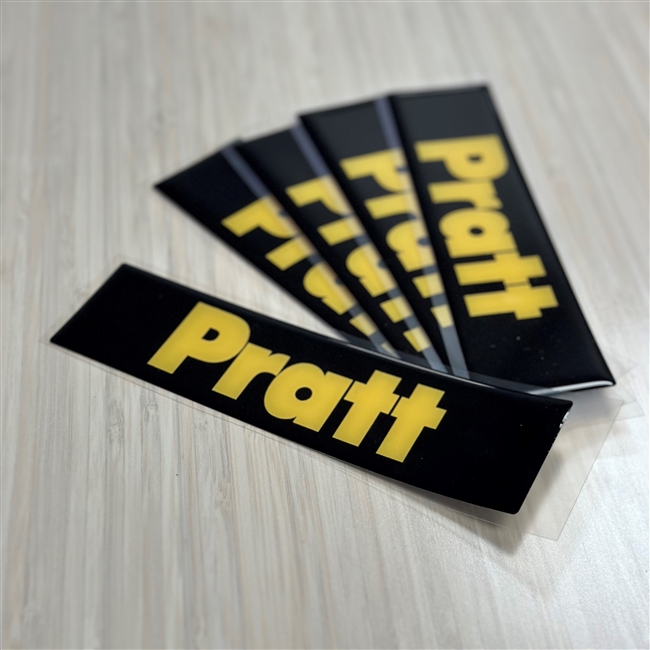 Pratt Domed Decal