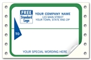 Pin-Fed Shipping Address Labels, Imprinted